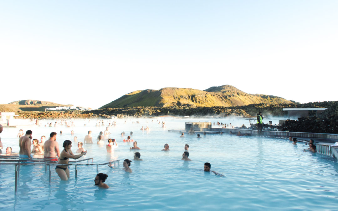 Visiting the Blue Lagoon in Iceland