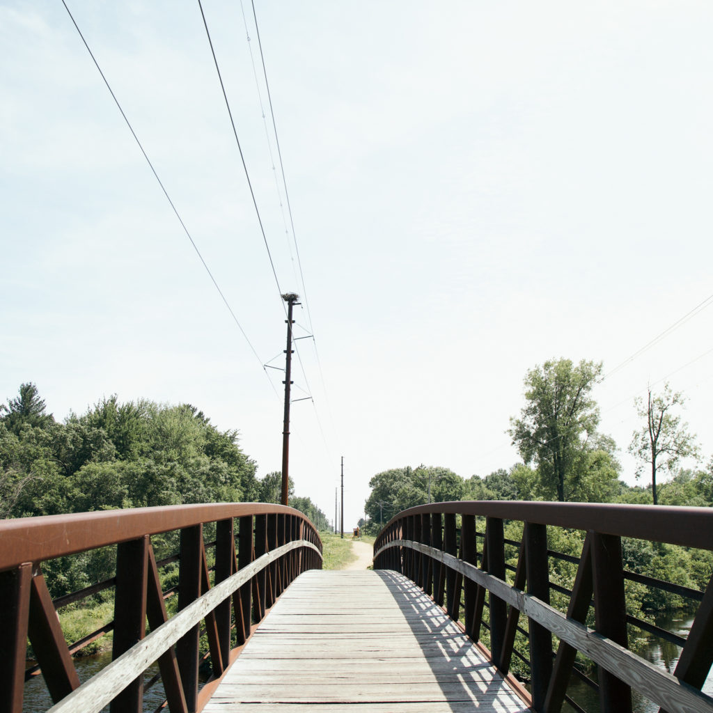 Biking the Green Circle Trail in Stevens Point Wisconsin