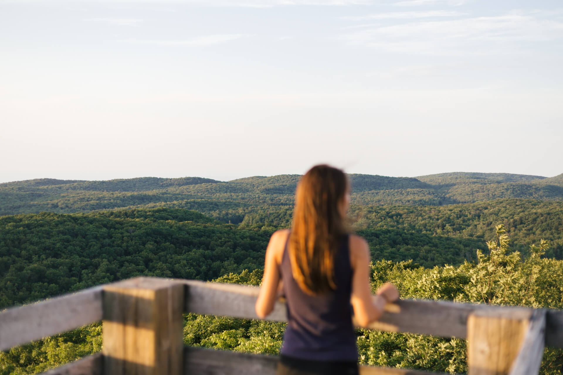 summit peak porcupine mountains