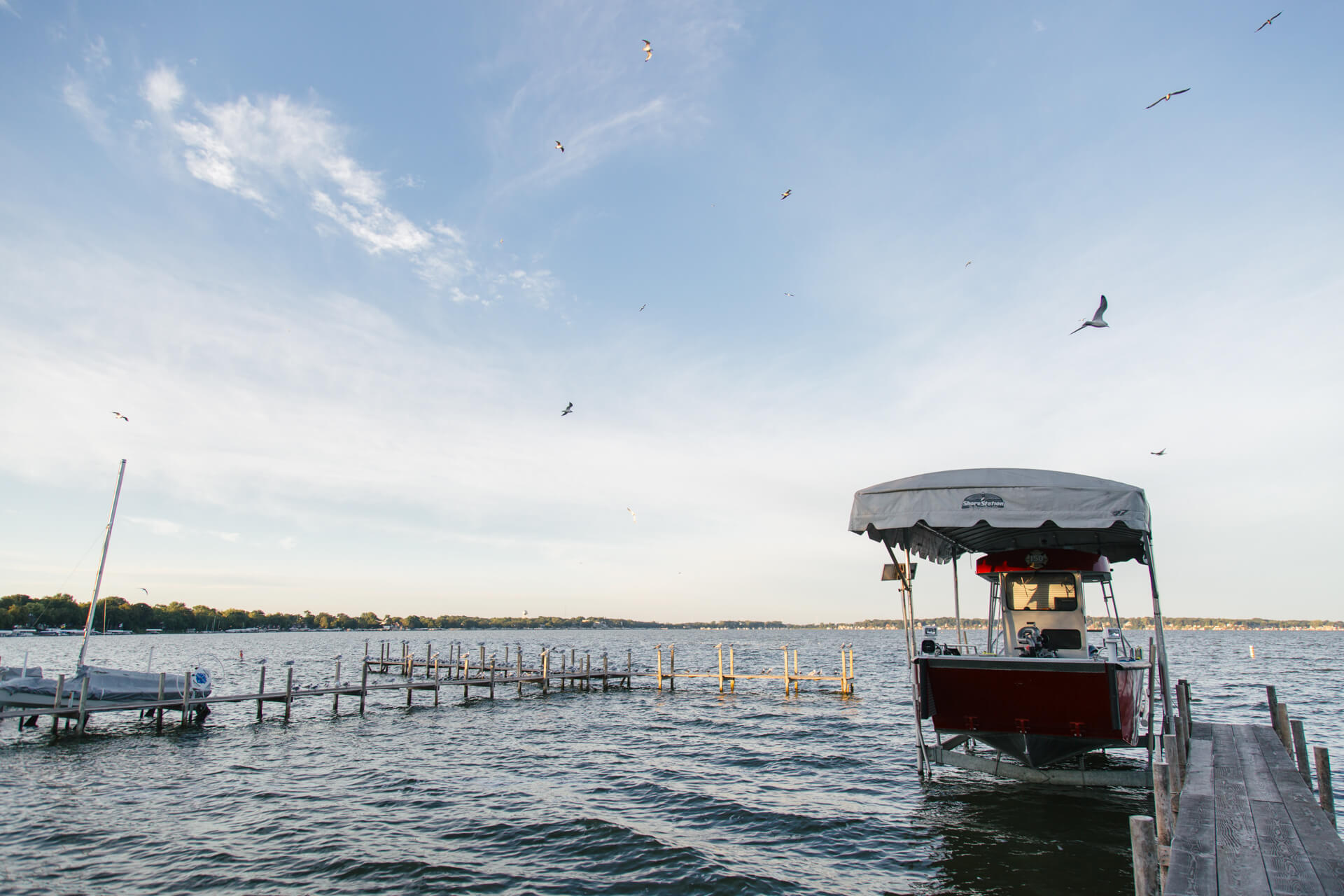 5W2A5397 cabins on clark lake door county wisconsin